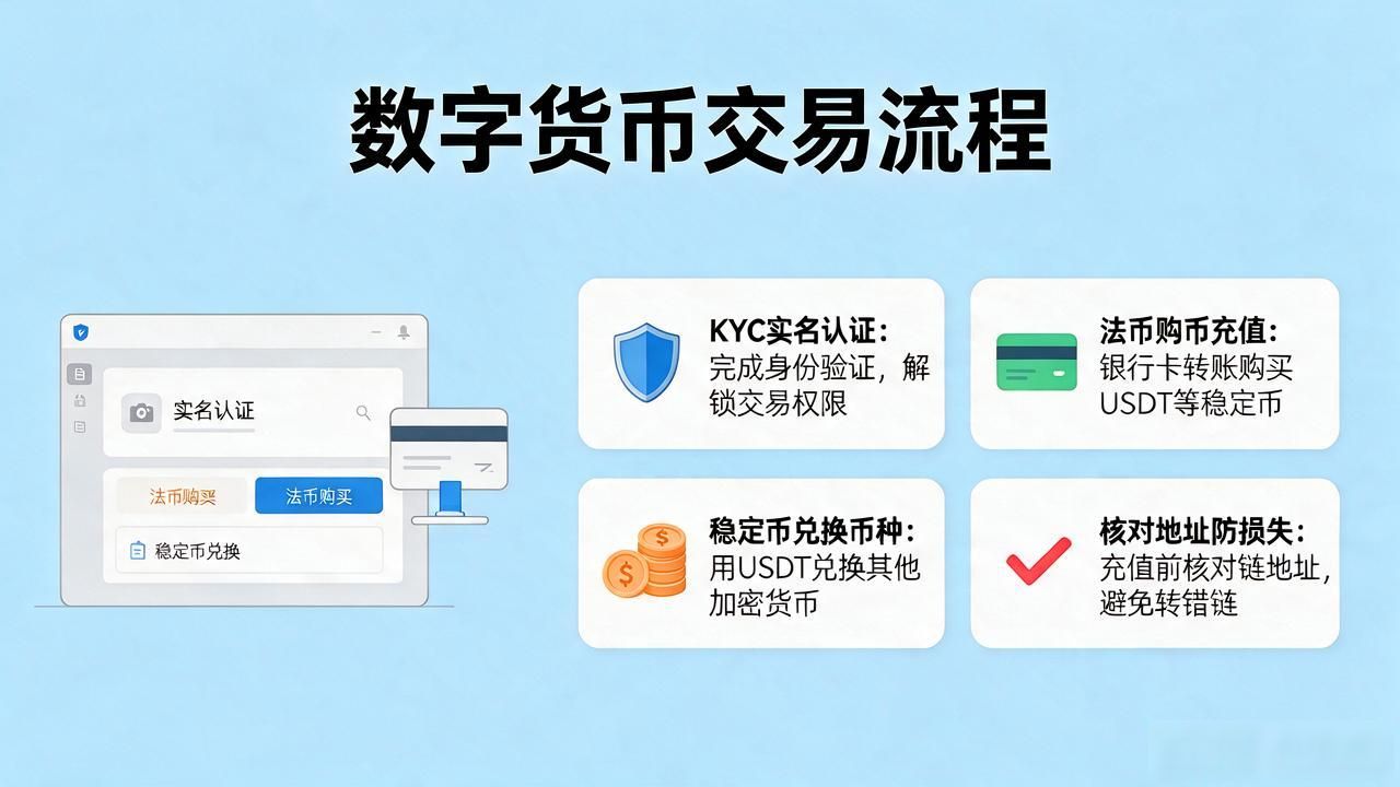 数字货币交易全过程详解