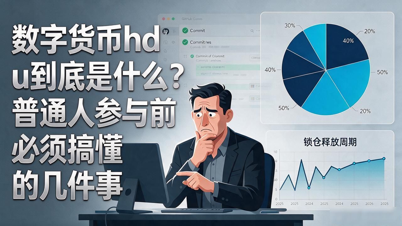 数字货币hd u到底是什么？普通人参与前必须搞懂的几件事