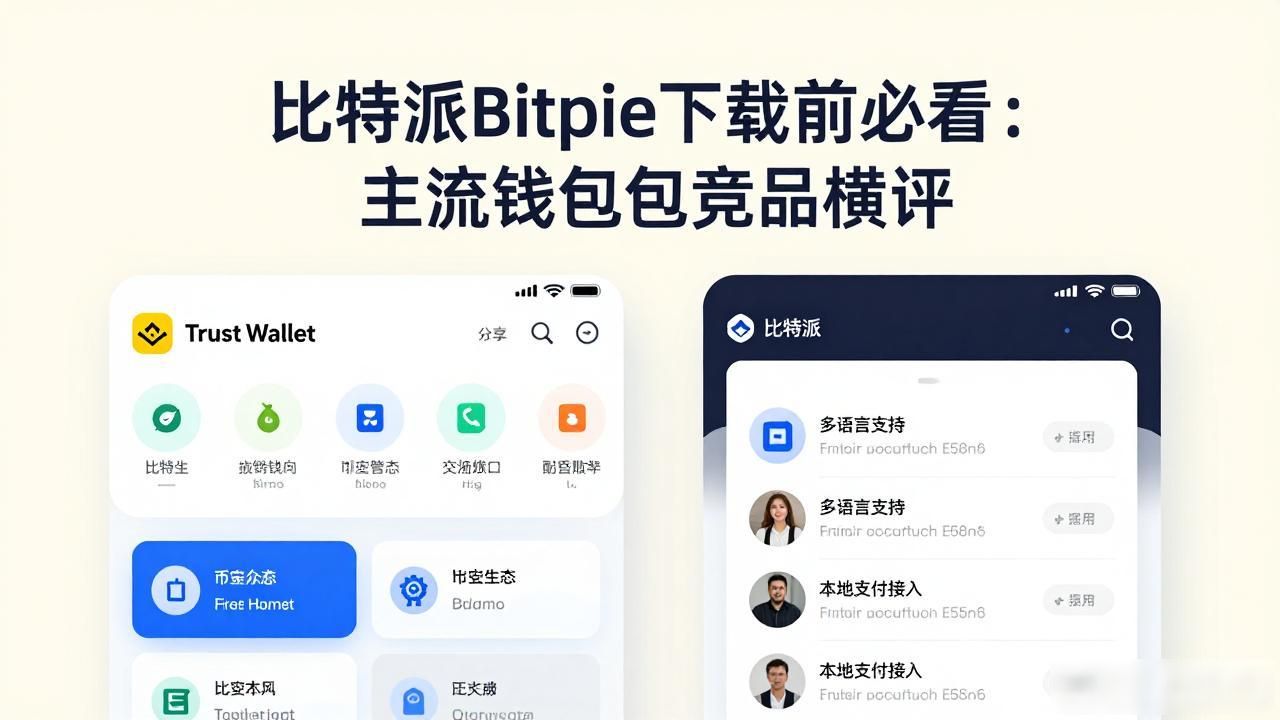 比特派Bitpie与其他热门钱包对比_imToken与比特派的差异_比特派Bitpie正式版下载的竞品分析与对比