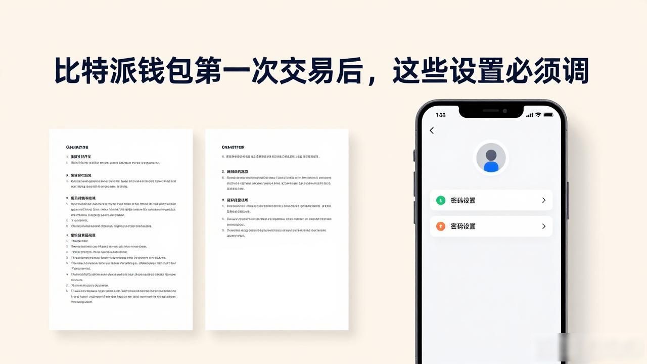 完成第一次交易后，如何优化bitpie比特派钱包安卓版的设置？_私钥备份安全措施_比特派安卓版设置优化