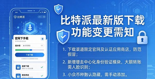 比特派最新版下载 功能变更需知