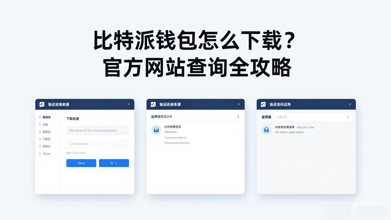比特派钱包怎么下载？官方网址查询全攻略