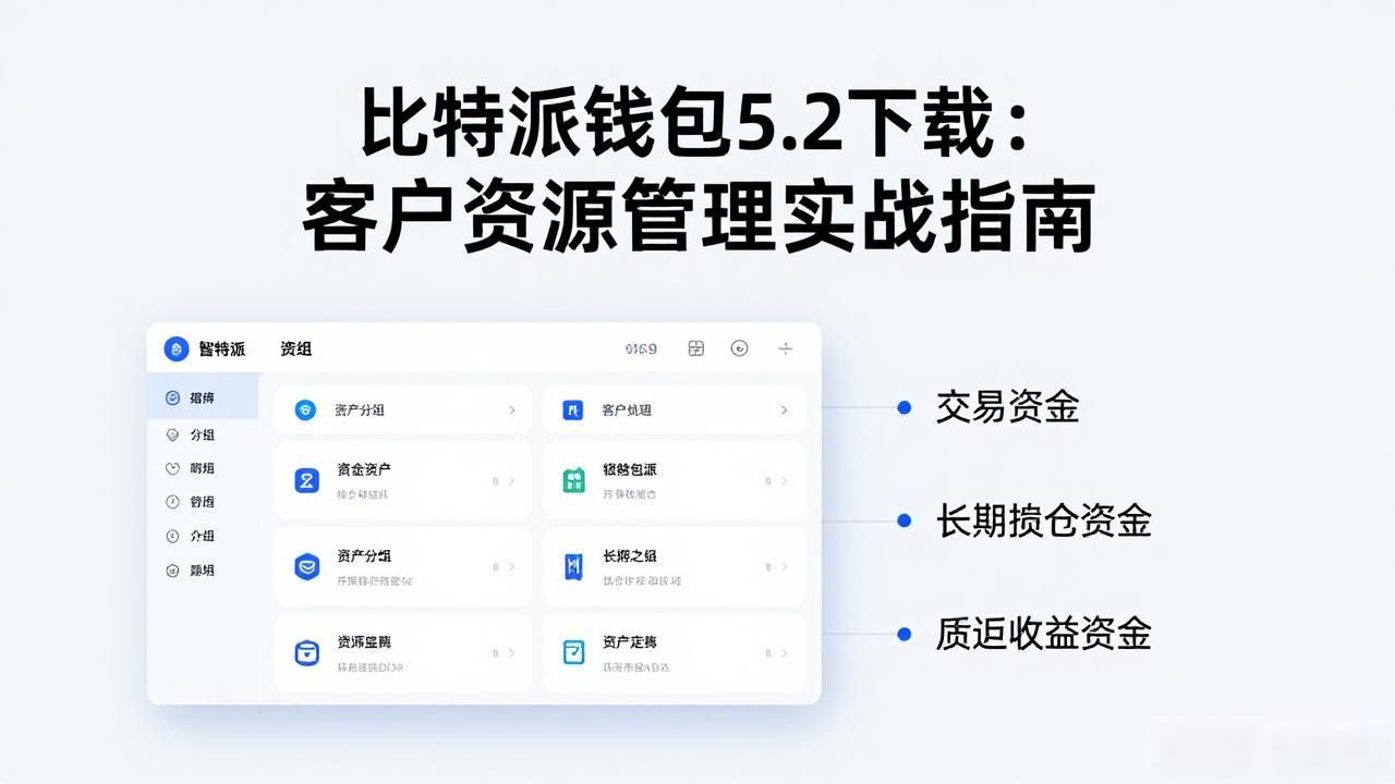 比特派钱包5.2下载的客户资源管理与使用_比特派钱包5.2版本客户资源管理优化_比特派钱包多资产分类显示功能