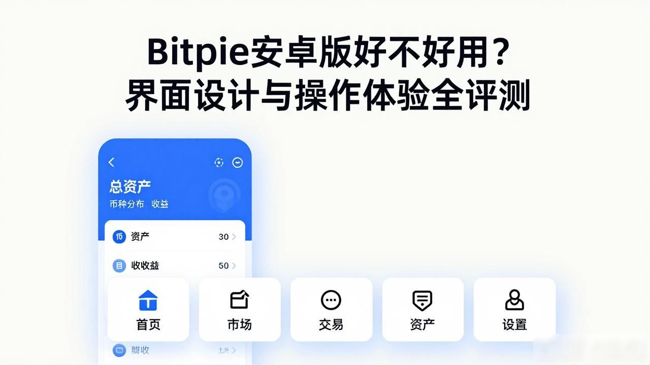 Bitpie界面设计特点_Bitpie安卓版APP的用户界面设计与操作体验评测_Bitpie安卓版APP深度体验