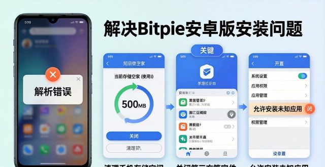 Bitpie安卓版下载后闪退卡死？这3招解决