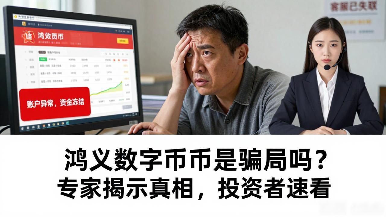 鸿义数字货币是骗局吗？专家揭示真相，投资者速看