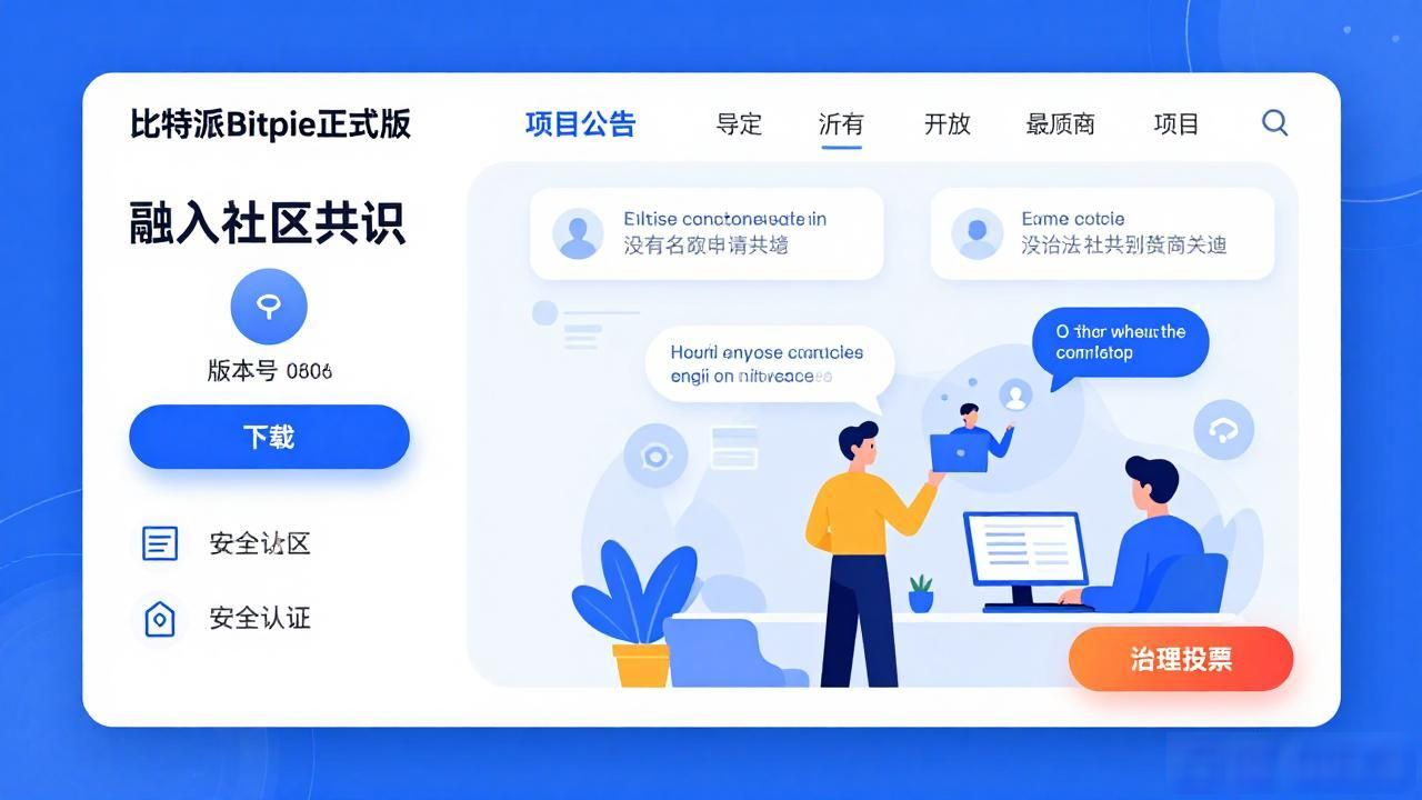 如何通过比特派Bitpie正式版下载达成社区共识_比特派社区共识_比特派正式版下载