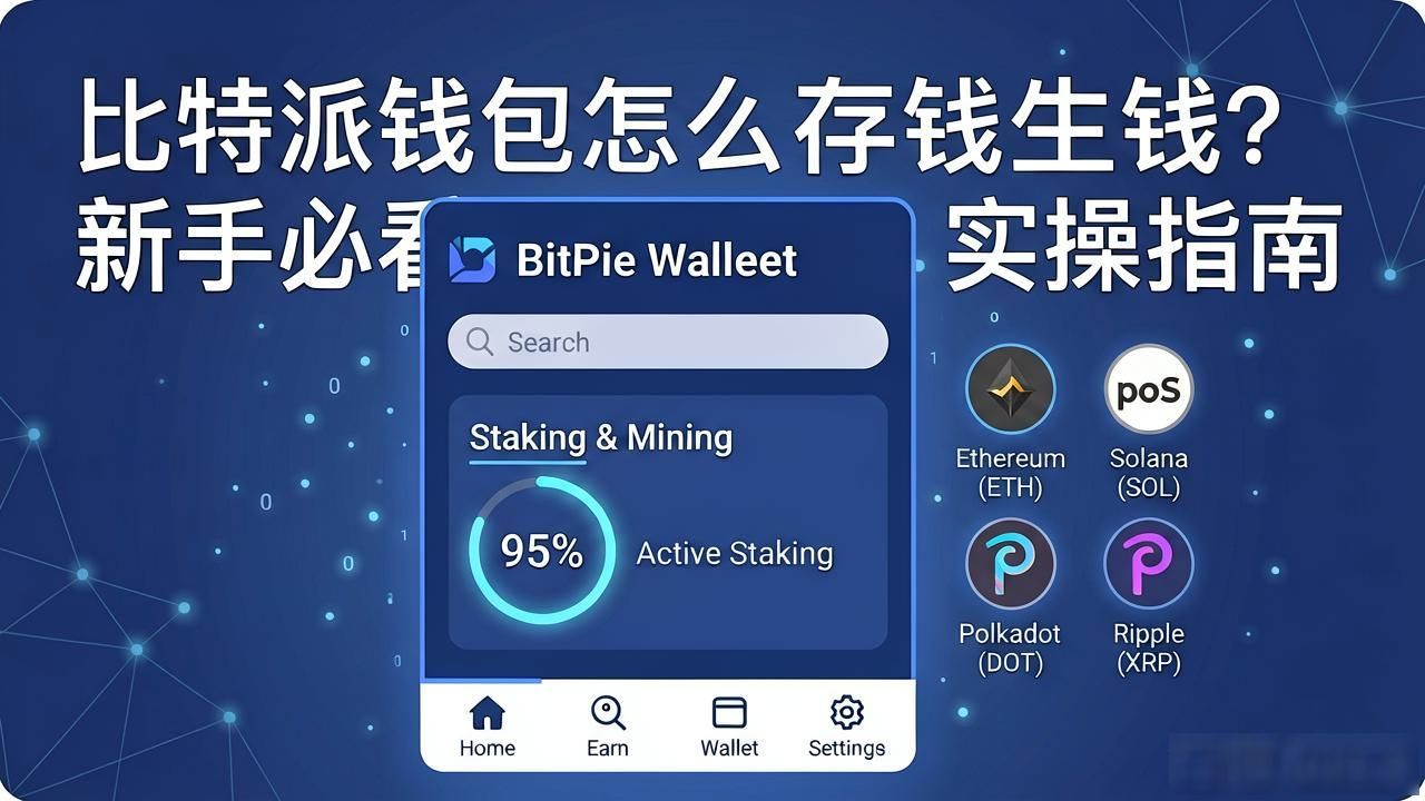 比特派钱包怎么存钱生钱？新手必看实操指南
