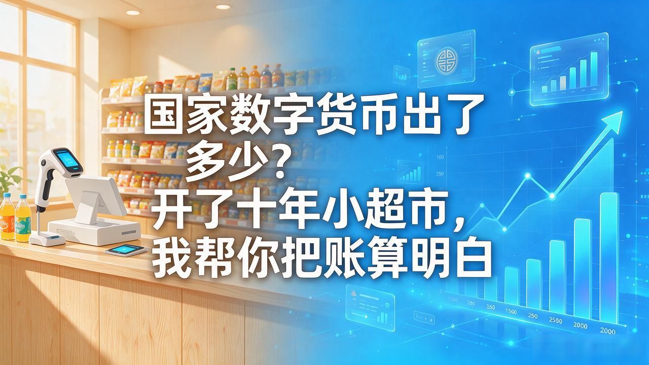 十年小超市数字人民币使用情况_国家数字货币出了多少_数字人民币流通量变化观察