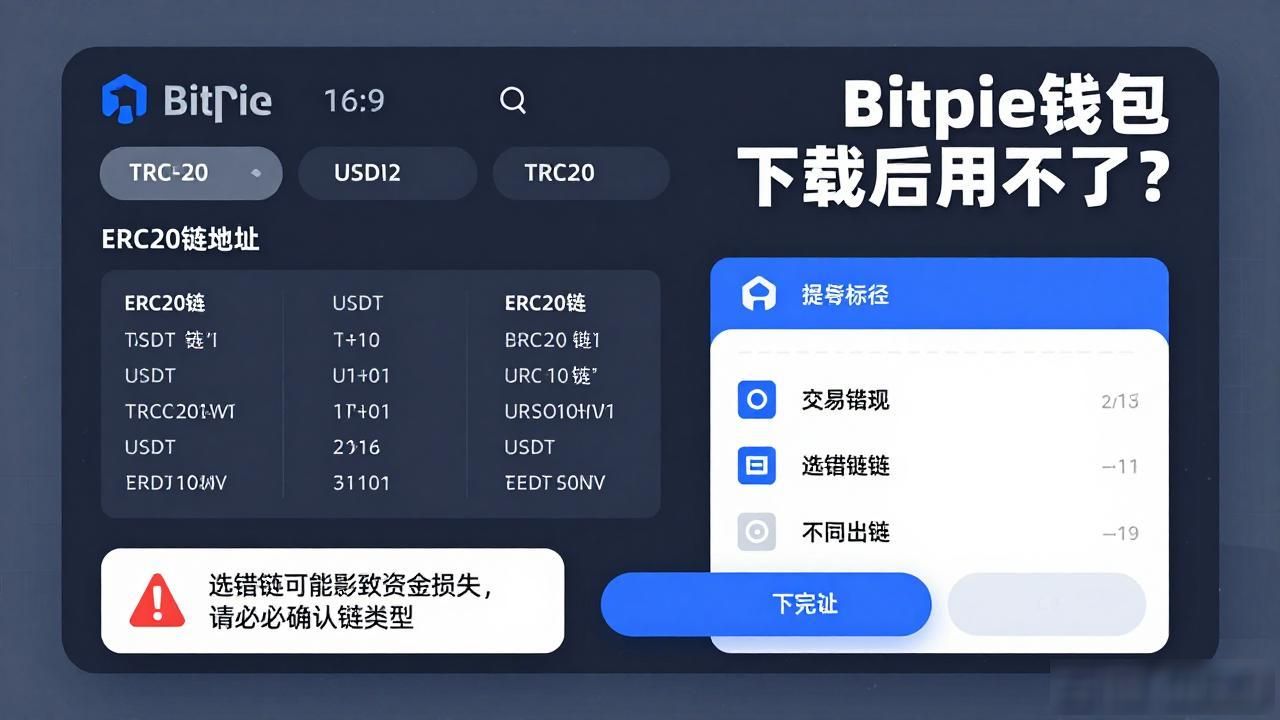 Bitpie钱包下载后用不了？这5个问题90%的人都踩过