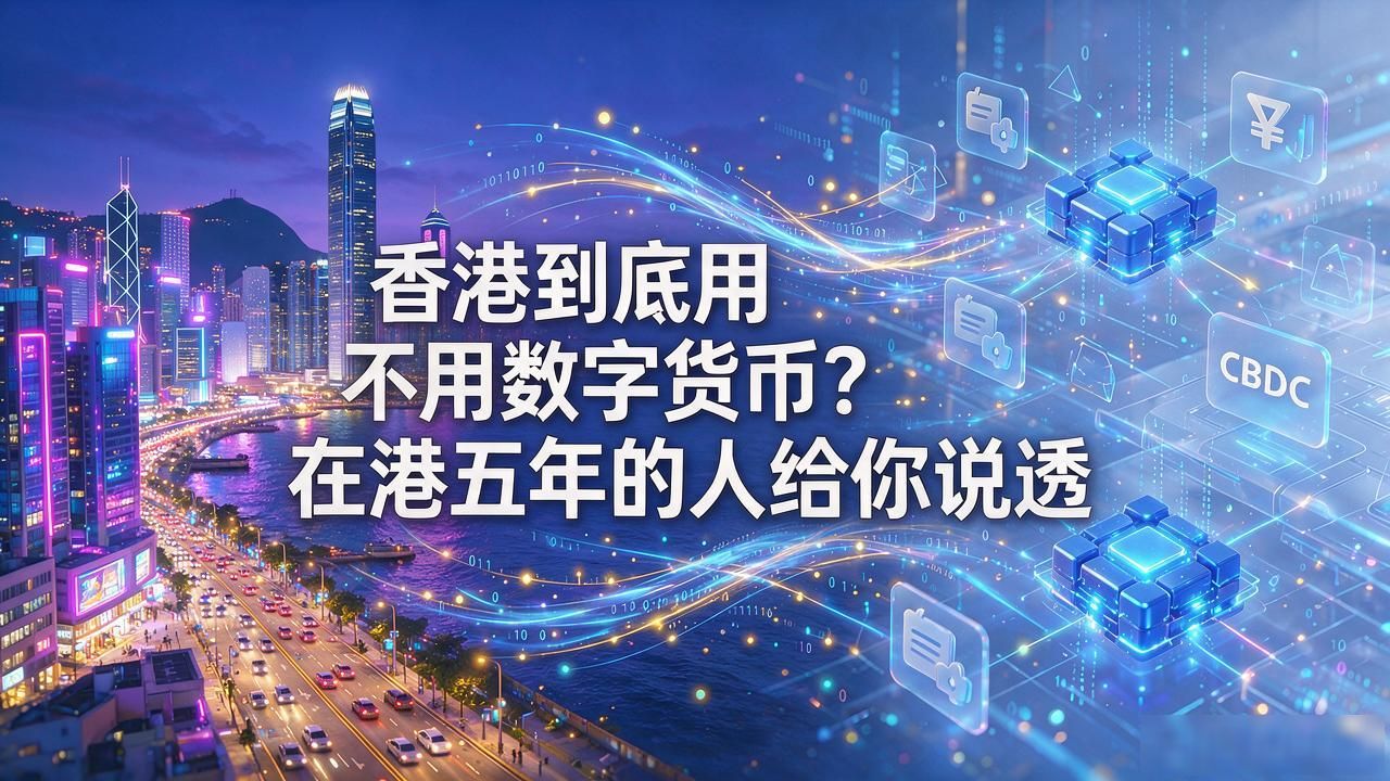 香港到底用不用数字货币？在港五年的人给你说透