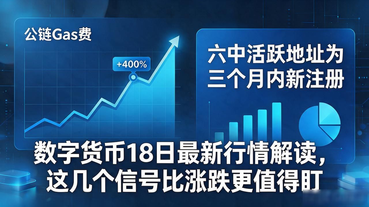 数字货币18日最新行情解读，这几个信号比涨跌更值得盯