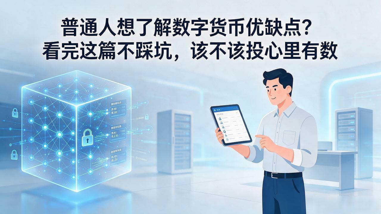 普通人想了解数字货币优缺点？看完这篇不踩坑，该不该投心里有数