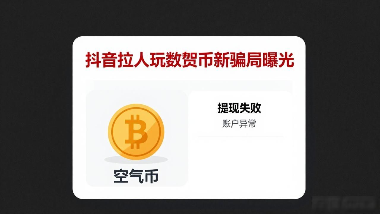 抖音拉人玩数字货币新骗局曝光 揭秘币圈杀猪盘套路避坑指南