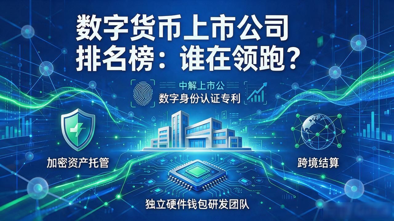 数字货币上市公司排名_央行数字货币技术储备_数字货币上市公司排名榜