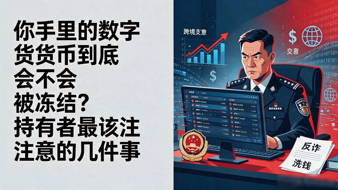 你手里的数字货币到底会不会被冻结？持有者最该注意的几件事