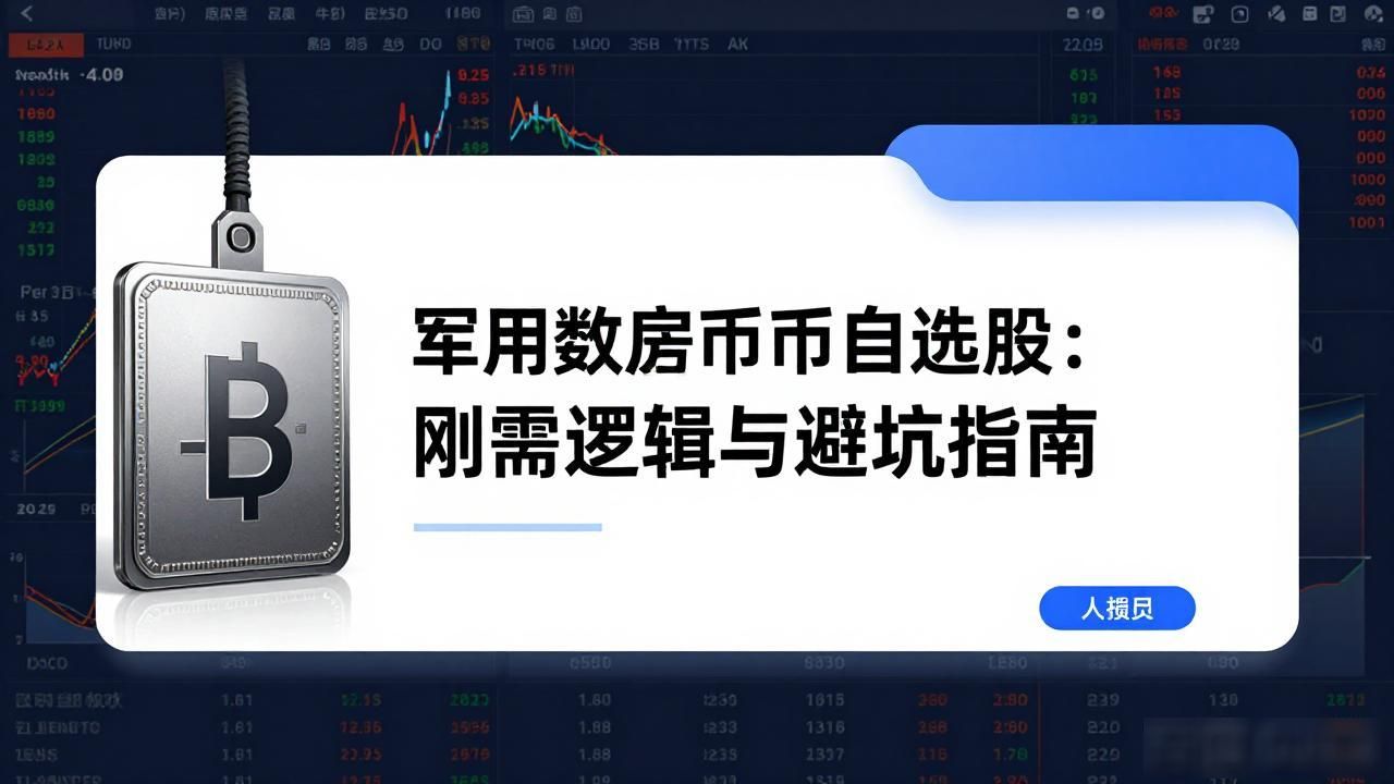 军用数字货币自选股：刚需逻辑与避坑指南