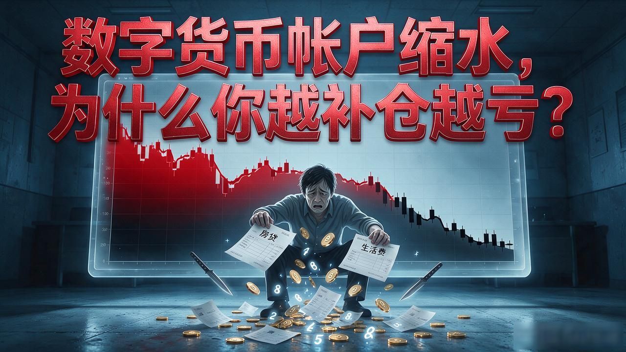 数字货币帐户缩水，为什么你越补仓越亏