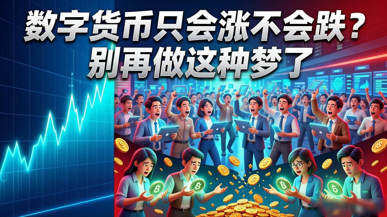 数字货币只会涨不会跌？别再做这种梦了
