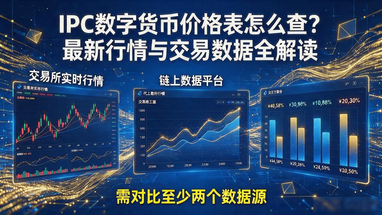IPC数字货币价格表怎么查？最新行情与交易数据全解读