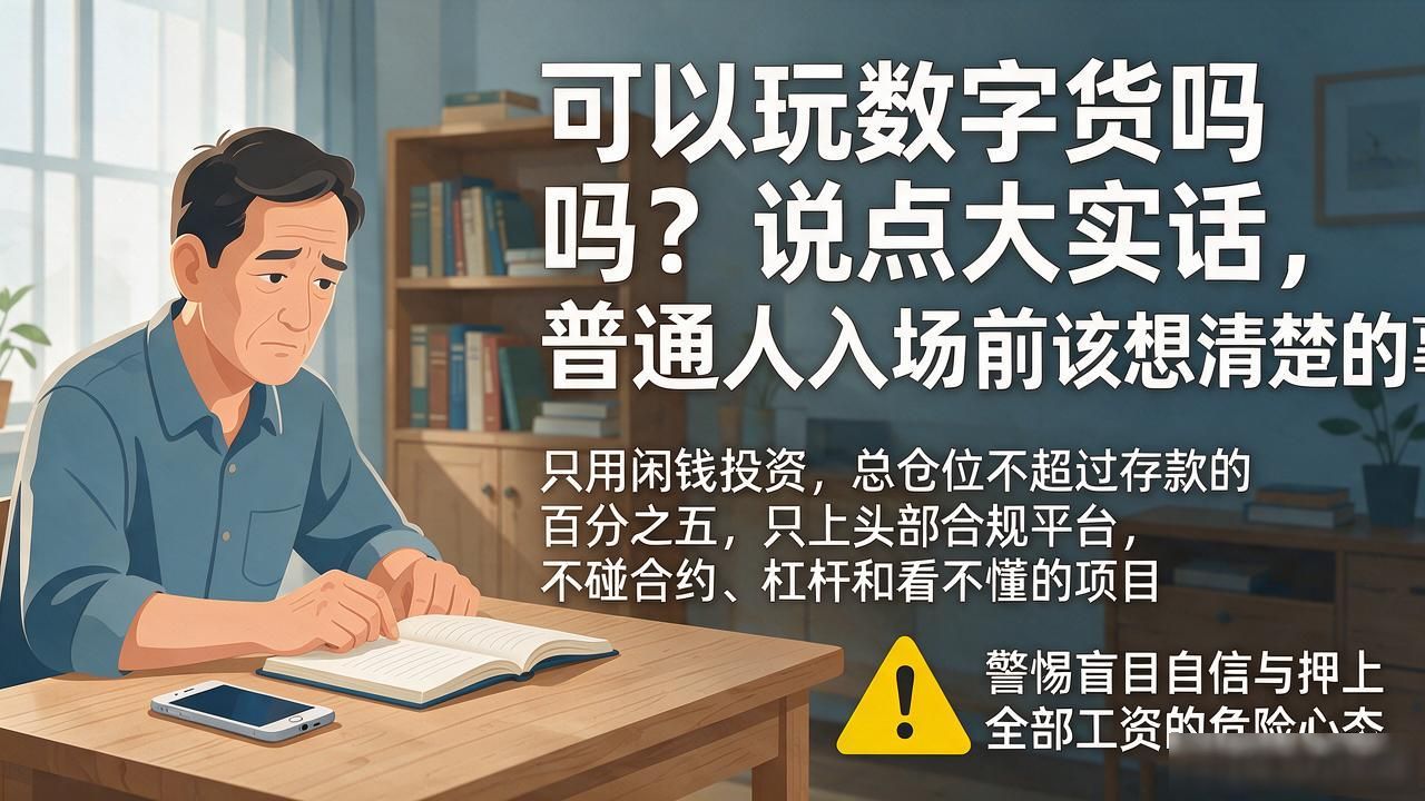 互联网金融从业者忠告_数字货币能不能玩_可以玩数字货币吗