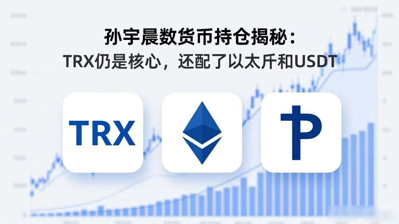 孙宇晨数字货币持仓_孙宇晨数字货币持仓具体币种_孙宇晨持有的主流加密货币有哪些