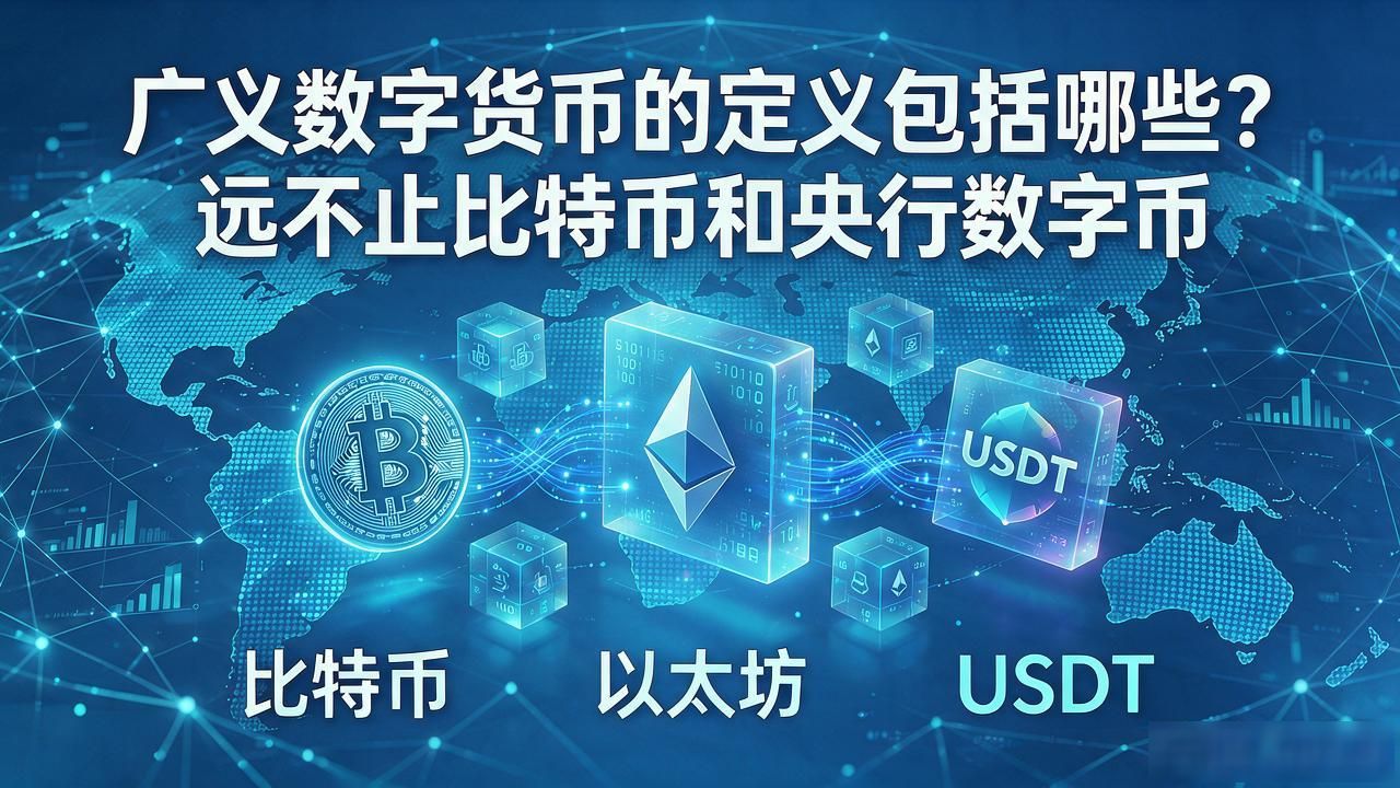 广义数字货币的定义包括哪些？远不止比特币和央行数字币