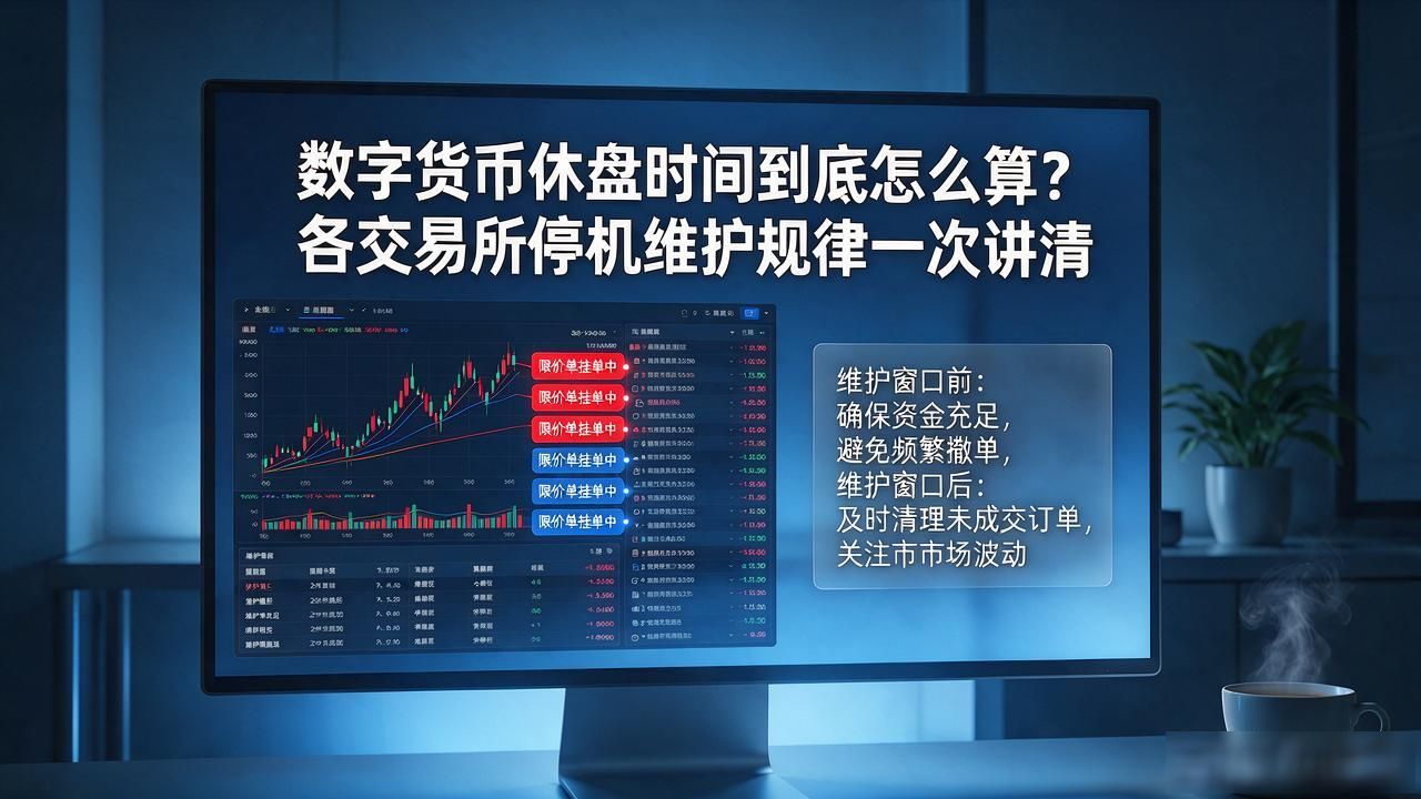 数字货币休盘时间到底怎么算？各交易所停机维护规律一次讲清