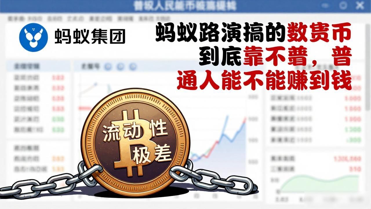 蚂蚁路演搞的数字货币到底靠不靠谱，普通人能不能赚到钱