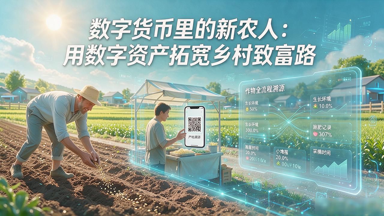 数字货币里的新农人：用数字资产拓宽乡村致富路