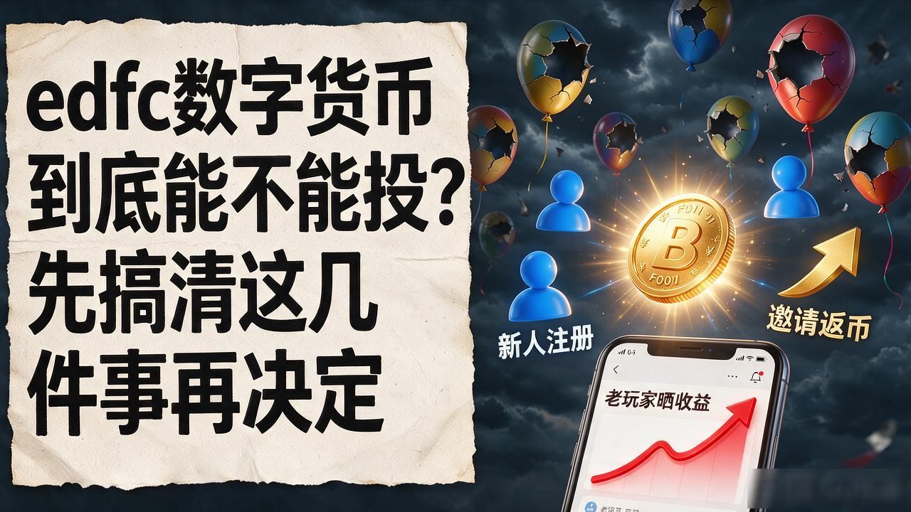edfc数字货币骗局识别_edfc数字货币_警惕拉人头资金盘模式