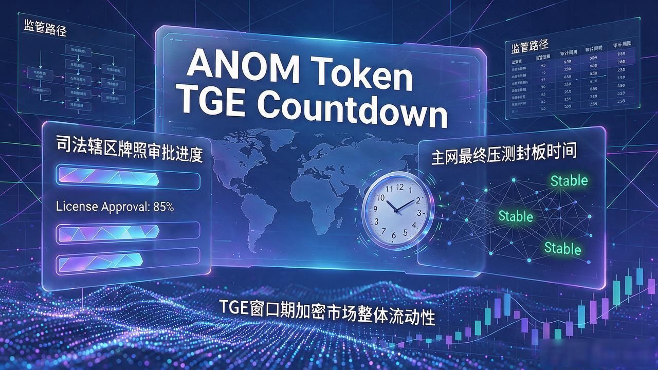 ANOM数字货币发行时间_ANOM数字货币什么时候发行_ANOM去中心化基础设施层代币TGE信号
