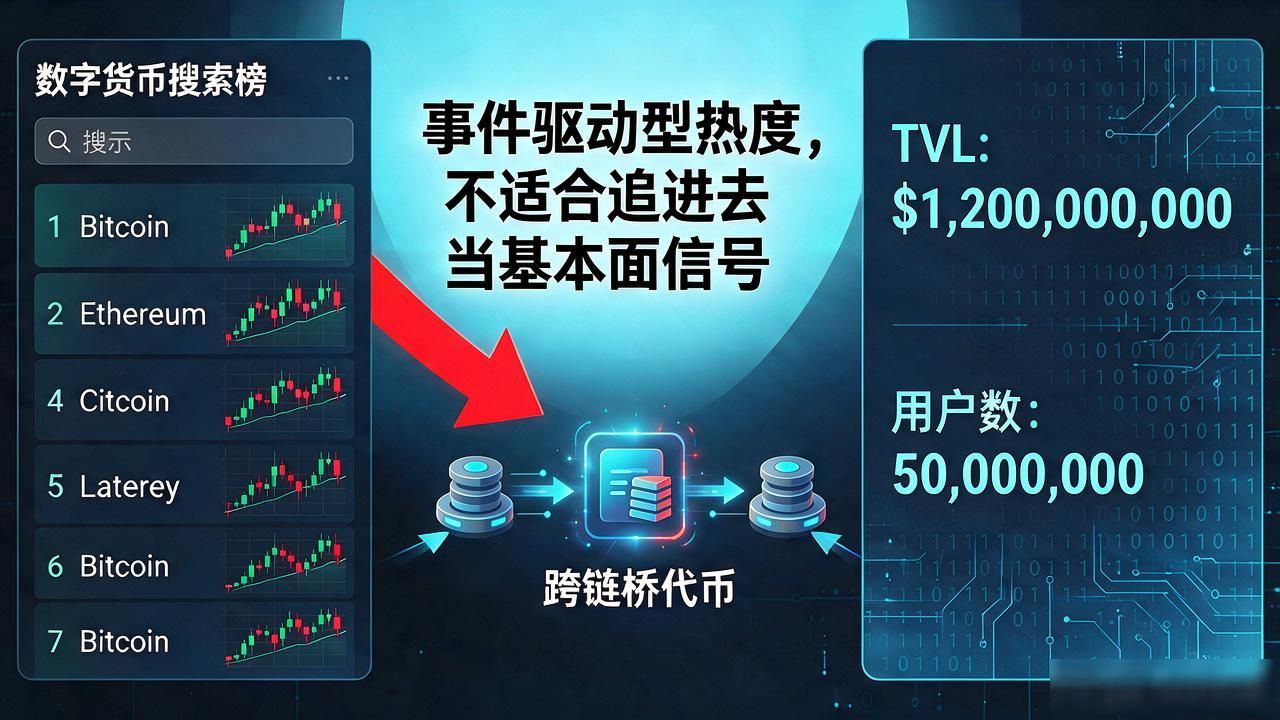 普通人追数字货币热搜词，光翻搜索榜真不够，这几个渠道更实用