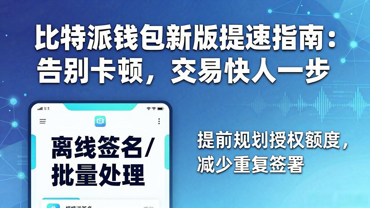下载比特派钱包app最新版本后,如何优化交易效率?_比特派钱包交易优化_Gas费调整交易速度