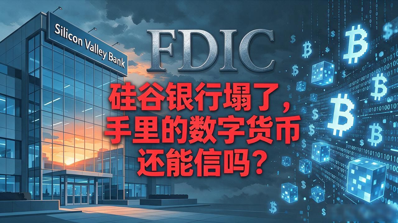 硅谷银行塌了，手里的数字货币还能信吗