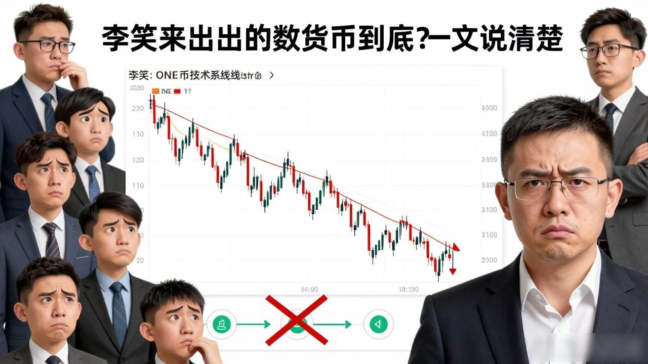 李笑来ONE币价下跌原因_李笑来推出的数字货币_李笑来ONE币项目发展现状