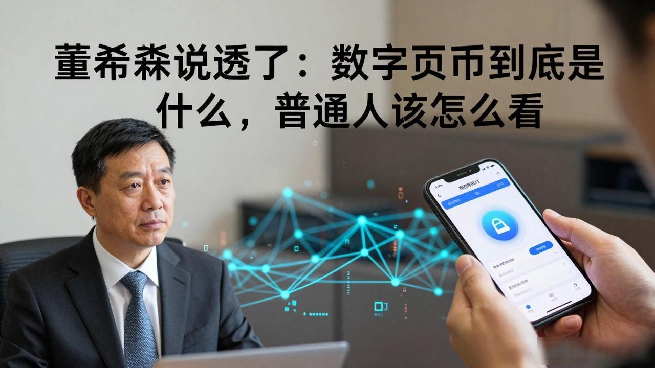 董希淼区分央行数字货币与加密货币的观点_董希淼谈数字货币_数字人民币在普惠金融中的应用价值