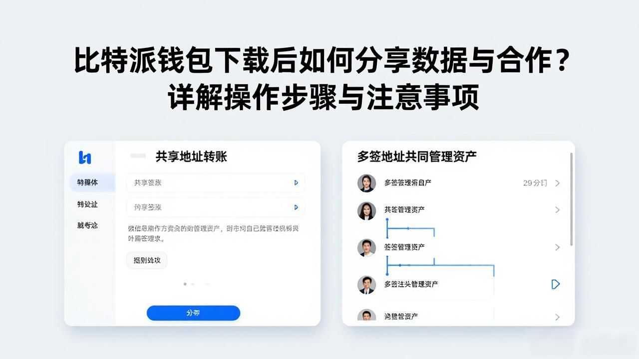 比特派钱包下载的数据分享与合作方式_比特派钱包合作功能介绍_比特派钱包数据分享方式