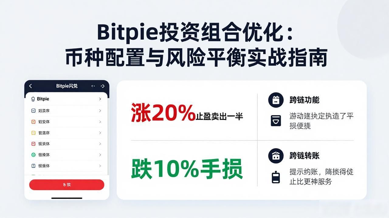 投资组合管理：如何在 Bitpie 交易所优化_Bitpie交易所资产分配策略_Bitpie交易所投资组合管理
