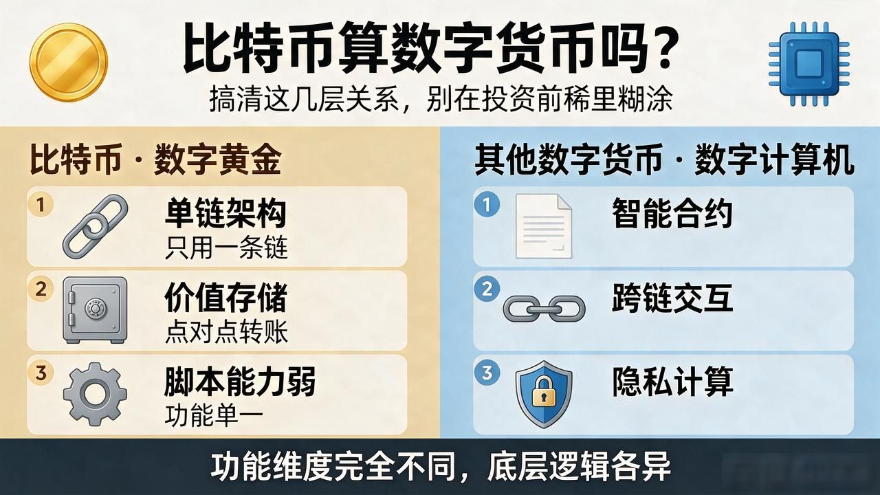 比特币 数字货币_比特币算不算数字货币_比特币与数字货币的区别