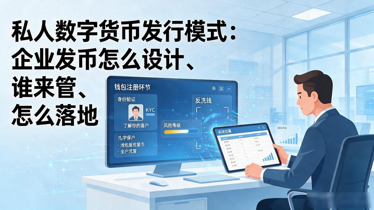 私人数字货币发行模式：企业发币怎么设计、谁来管、怎么落地
