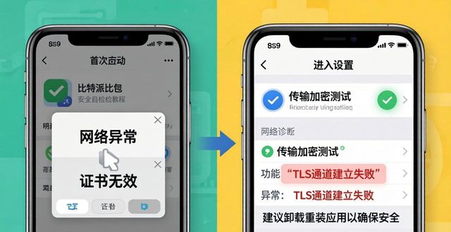 比特派钱包安全指南：下载后必做的三项传输安全自检