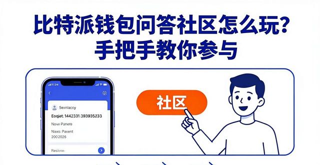 比特派钱包问答社区怎么玩？手把手教你参与