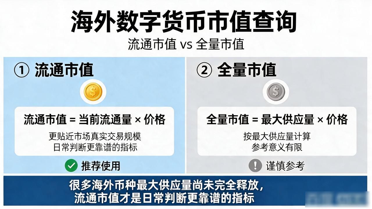 海外数字货币市值查询：常用工具对比、数据源选择与实操方法