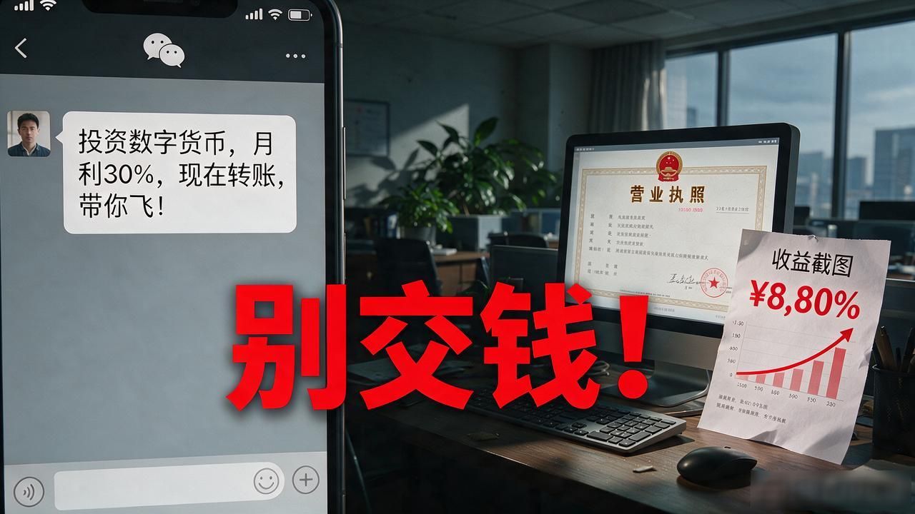 数字货币微信推广骗局_反诈中心 数字货币 推广报案