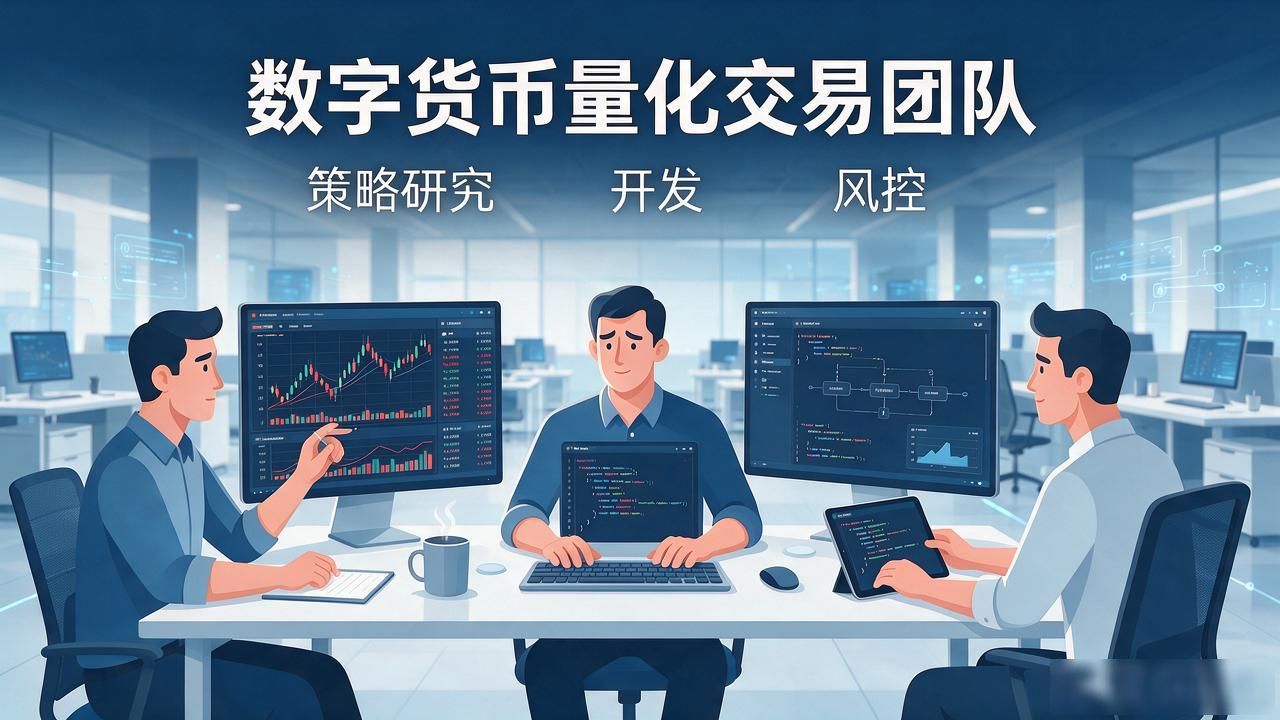 数字货币量化管理交易：策略怎么跑、风险怎么控、团队怎么带