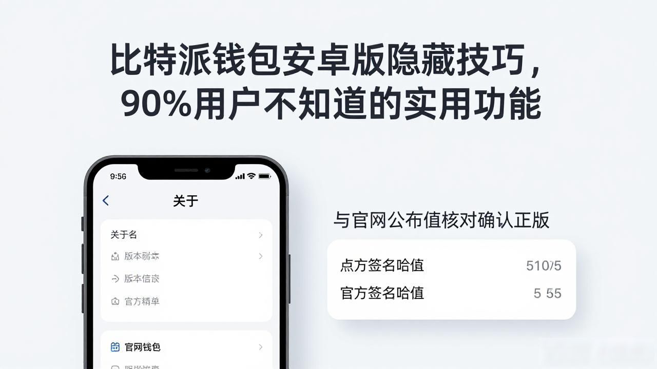 冷热钱包切换技巧_比特派钱包安卓官网实用功能_你不知道的比特派钱包安卓官网隐藏功能与使用技巧