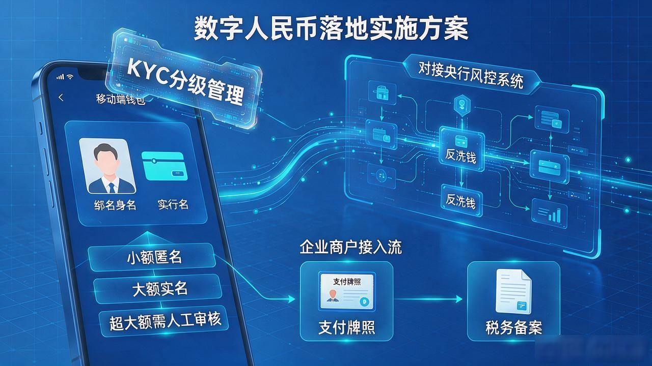 合规KYC分级管理_数字货币具体实施方案_数字货币双层运营体系